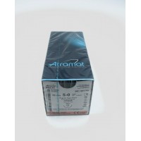  Мононить из сополимера гликолид-e-капролактон (PGC25) рассасывающаяся 4.0 / 17мм / Колющая., 1/2, премиум